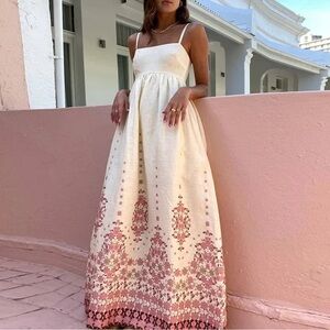 Floral Maxi Dress - Size Medium - Never Worn